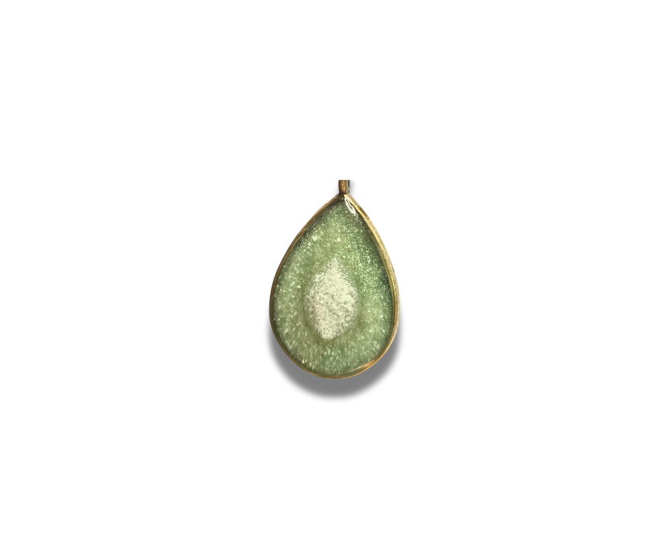 Tear Drop Necklace Pendant for Breastmilk Keepsake